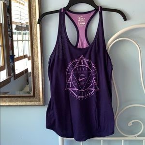 Nike Purple DRI-FIT Tee